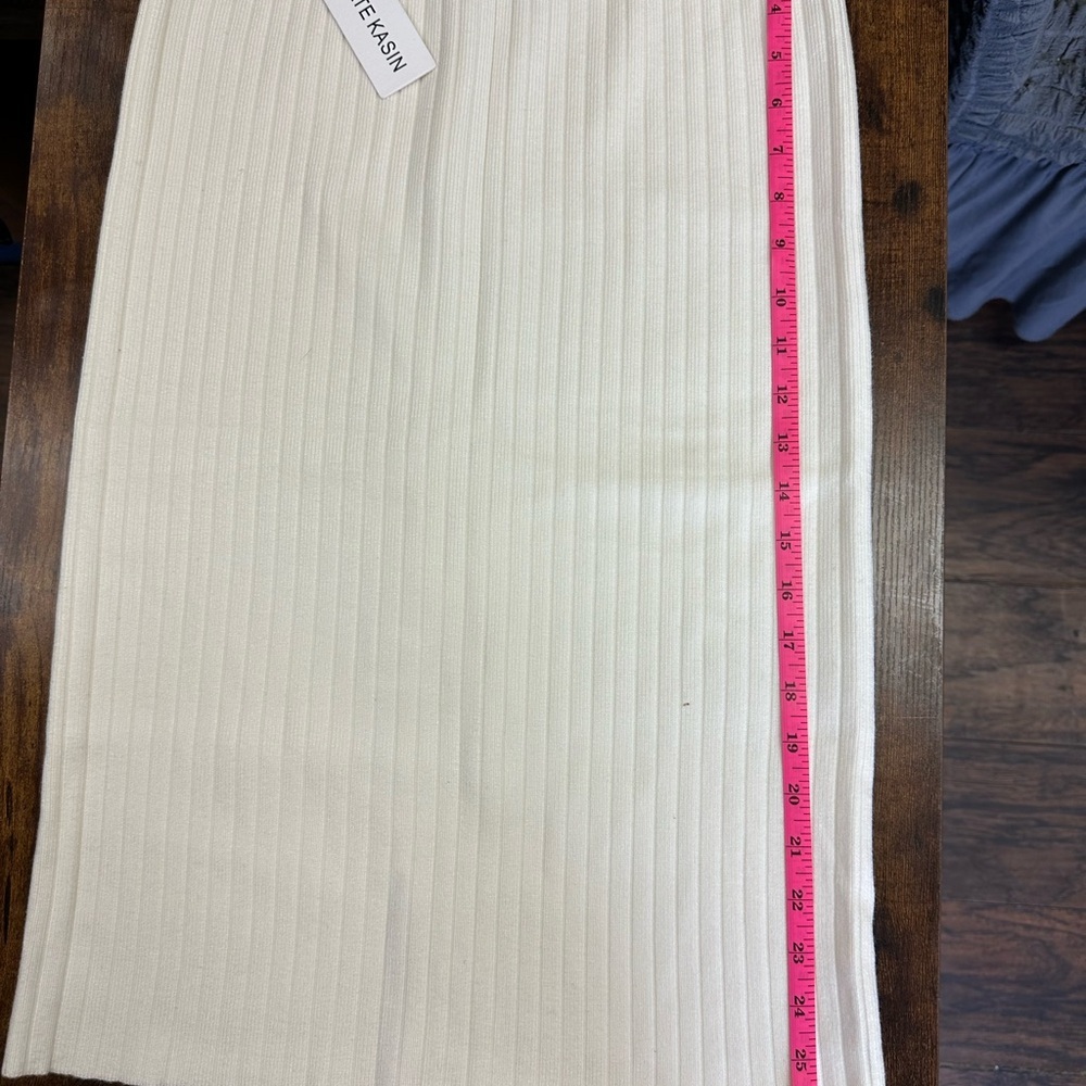 Women Office Knitted Skirt Autumn Winter Slit Skirt Pencil Skirts High <<181>>> - Picture 5 of 8